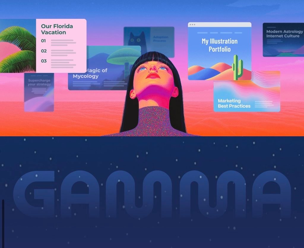 Gamma للعروض التقديمية – تصميم عرض بالذكاء الاصطناعي